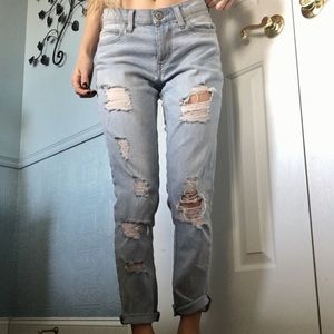 Light Wash Express Boyfriend Jeans